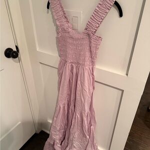 Abercrombie & Fitch Lavender Maxi Dress